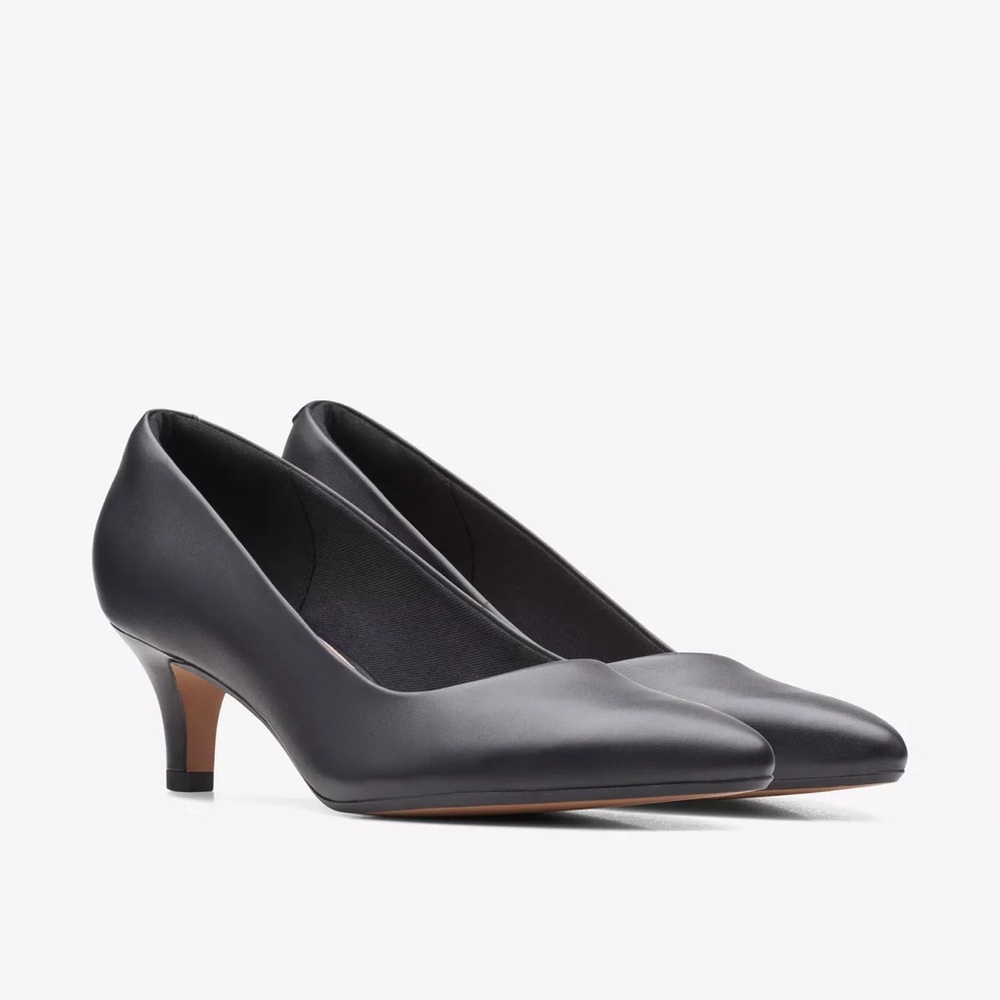 Clarks Classic Black Pumps